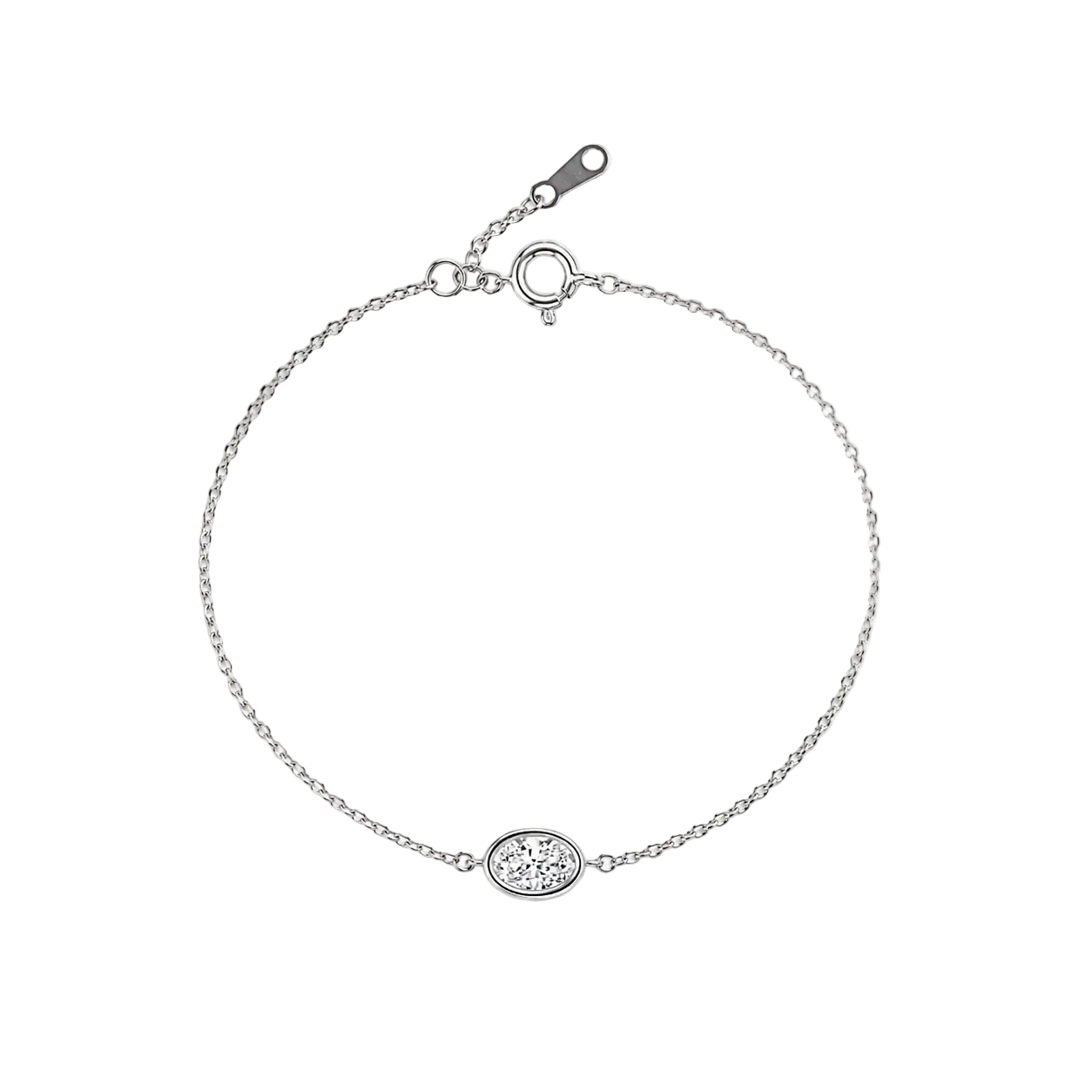 Oval Solitaire Bracelet