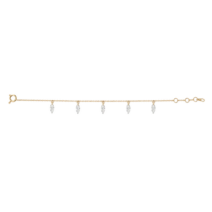 Marquise Station Bracelet