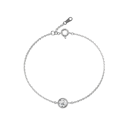 Round Solitaire Bracelet