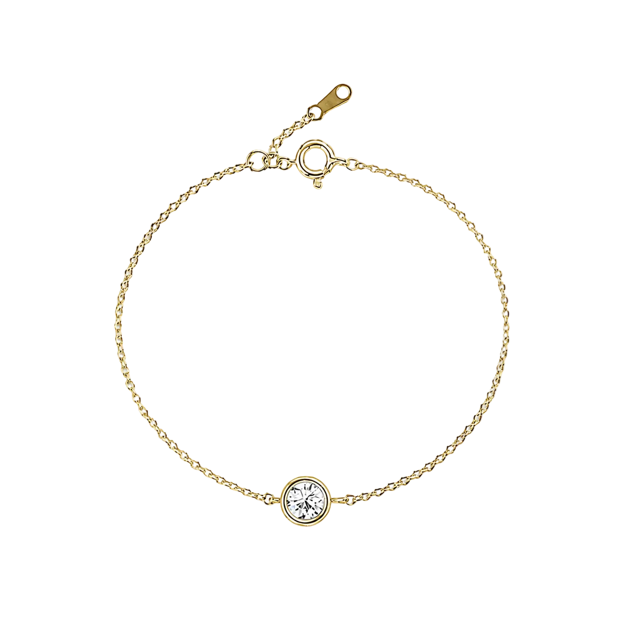 Round Solitaire Bracelet